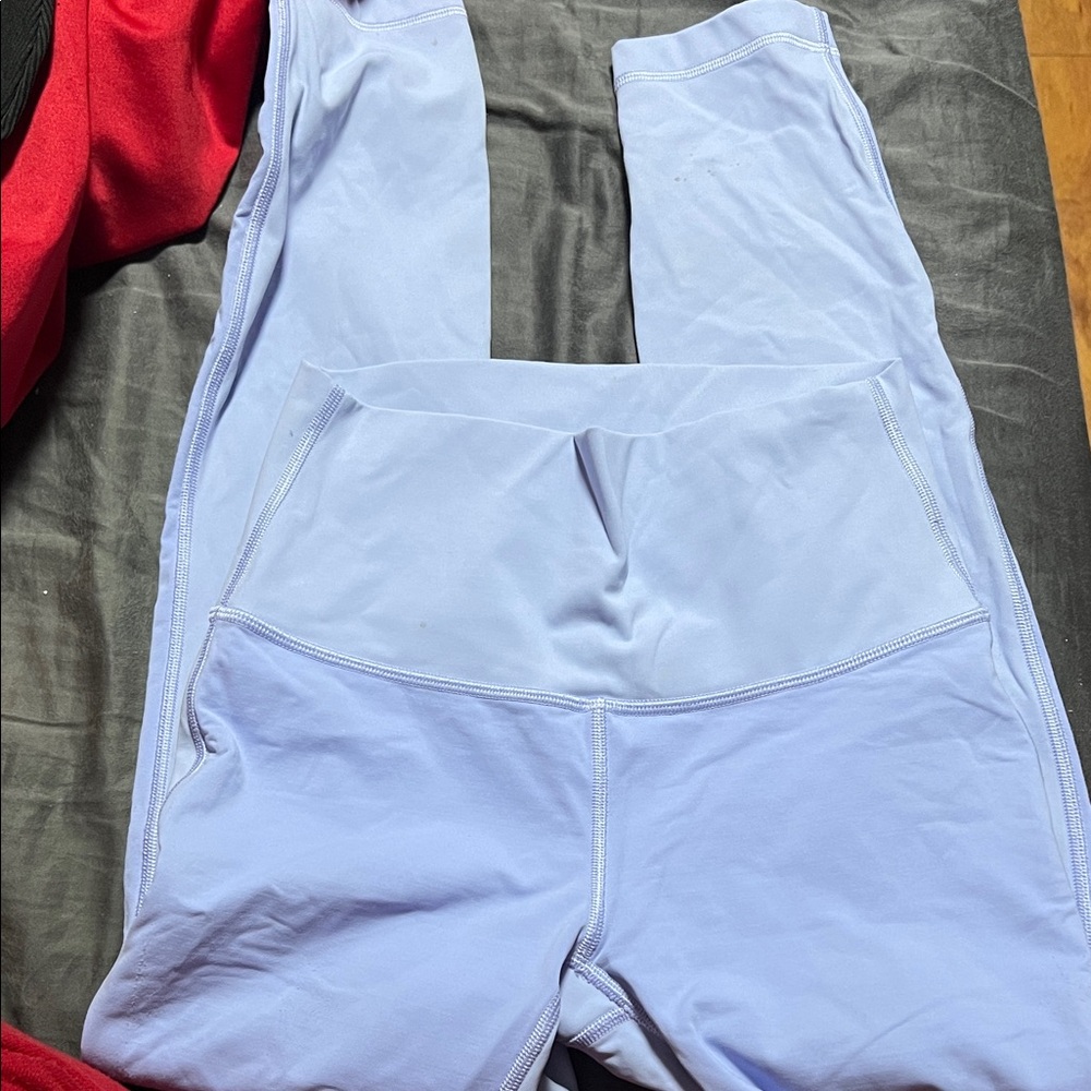 LULULEMON two tone Women's Sky Blue Leggings
